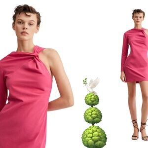 🌳🕊HOT pink dress